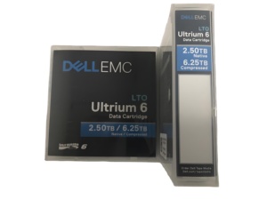 03W22T ข้อมูล LTO6 2.5TB/6.25TB 0HC591 0YN156 02H9YH 07J4HF 0Y577J เทป0465R8 - Product Image 1