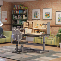 Nouvel Arrivage : Ensemble Bureau et Chaise pour Enfants – Table et Chaises d'Étude Durables pour École, Chambre, Appartement – Prix Abordable