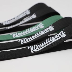 Porte-clés en tissu personnalisé avec logo Mulliganz Golf Apparel, robuste, tactique, avec crochet d'aigle, pour cadeau promotionnel de marque - Product Image 4