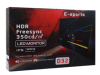 OEM 19-32 Inch HD Computer Monitor& Curved LED Television PC Screen Monitor 144hz Computer Hardware & Software