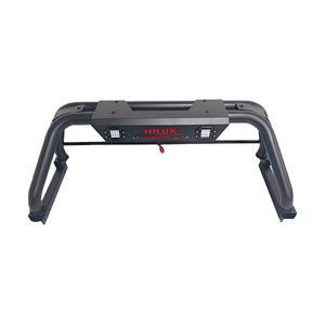 กันชนเหล็กสปอร์ต 4x4 สำหรับ Hilux Vero รุ่นใหม่ ยี่ห้อ Universal แบบ Bolt-On สีดำ รับประกัน 1 ปี - Product Image 1