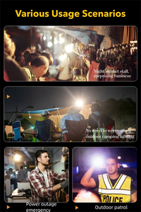 Led Camping Lantern Usb C Rechargeable Rectangular Wholesale <strong>Light</strong> <strong>Supplier</strong> Metal <strong>Multi</strong> <strong>Function</strong> - Product Image 6