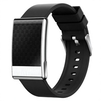 Bracelet intelligent sans écran, moniteur de fréquence cardiaque ECG, étanche IP68, moniteur d'activité physique, rappel d'appel pour Android
