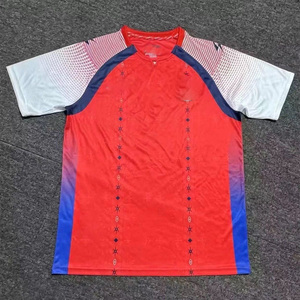 Maglia da <span class=keywords><strong>Calcio</strong></span> Personalizzata da Uomo Stampata All'ingrosso Stagione 26/27 Estiva Traspirante a Maniche Corte per Squadre Nazionali Casa/Trasferta - Product Image 3