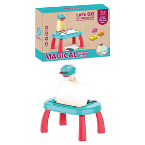 Nuovo Prodotto Tavoli da Disegno con Cartoni Animati Lavagna Educativa per Bambini Tavolo per Imparare a Disegnare e Scrivere Giocattoli - Product Image 5