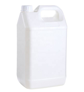 Bidon carré en plastique HDPE orange de 5 L avec bouchon à vis, pour le stockage de produits chimiques, usage industriel - Product Image 3