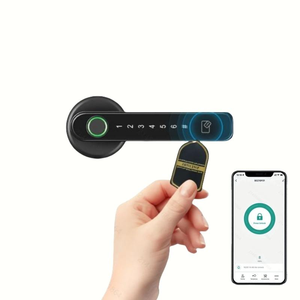 مجموعة أدوات فتح الأقفال بالبصمة والبطاقة، أدوات قفل NFC، آلة قطع المفاتيح للأقفال، لوحة حماية، قفل ذكي للأبواب - Product Image 1