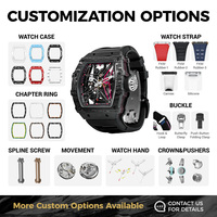 Montres de sport de luxe légères pour hommes Montres mécaniques automatiques ultra-légères Montres pour hommes tendance d'affair