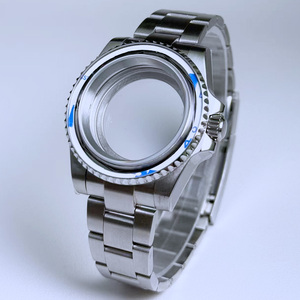 Adatto per Water Ghost 40mm con cassa in acciaio e vetro zaffiro blu, compatibile con movimento NH35, disponibile per produzione ODM/OEM - Product Image 2