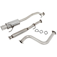 Sistem Knalpot Catback Dengan Pipa 2.5" + Ujung 4" untuk Honda Accord 2.2L Tahun 1990-1993