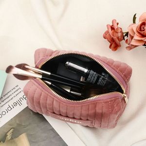 Organizador de Maquillaje de Viaje YY, Bolsa de Maquillaje de Terciopelo, Organizador de Brochas de Maquillaje y Cosméticos con Gran Capacidad para Mujer - Product Image 4