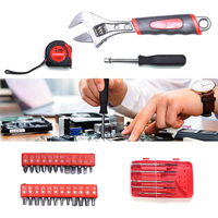 799 pièces en aluminium Trolley Case Tool Set Silver House hold Repair Hand Tool Set Kit Box Toolbox Combo Storage Case