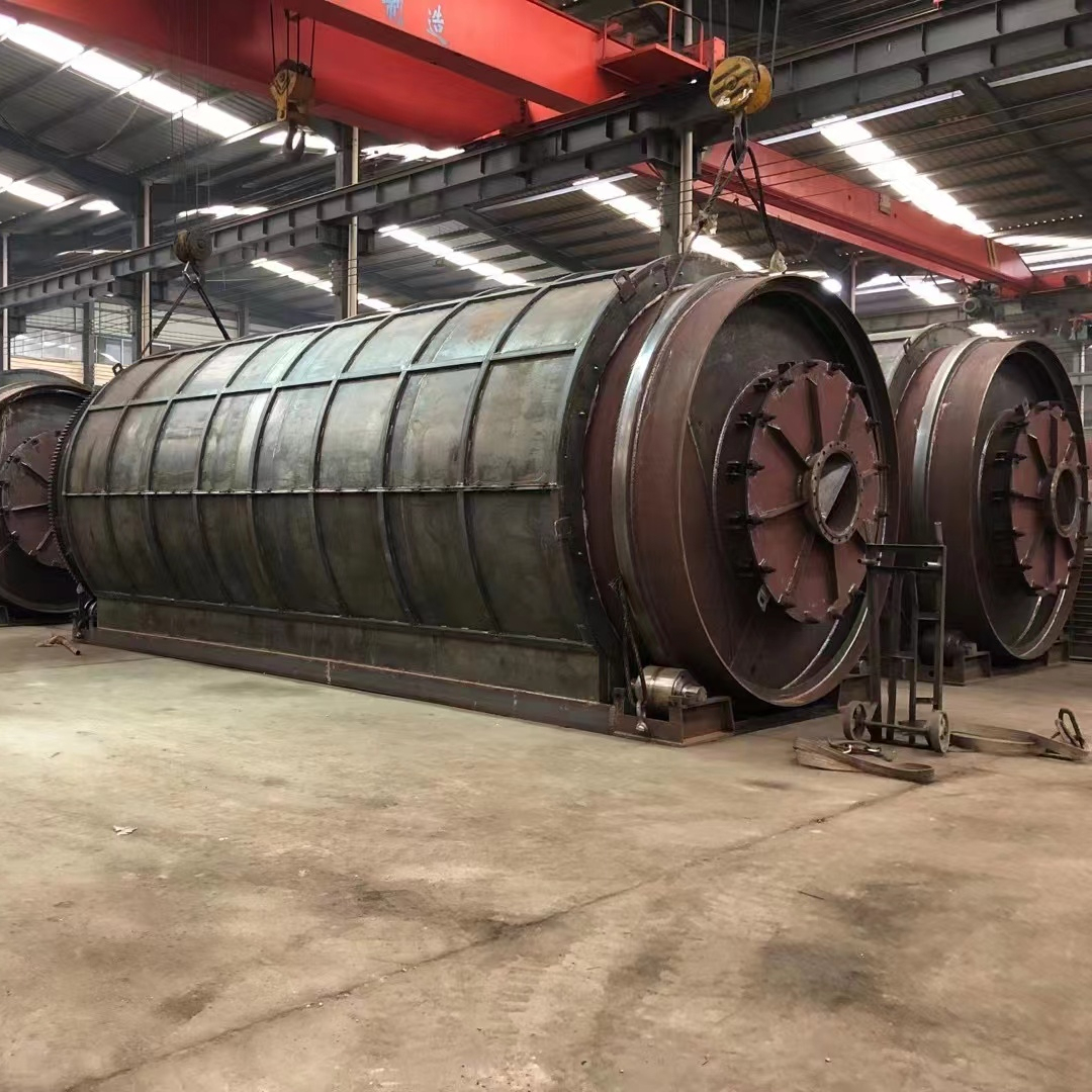 Пиролизная машина для пластиковых шин 5T/D, установка не требуется