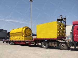 Planta de Pirólisis en China para Convertir Residuos Continuos de Plástico y Neumáticos Usados en Combustible - Product Image 6