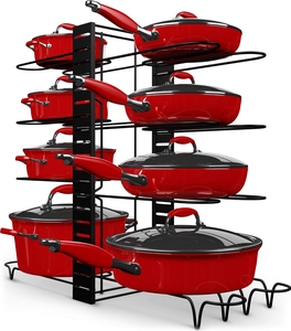 Présentoir multicouche économique pour présentation de supports de casseroles - Product Image 1