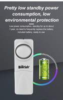 Protection intelligente pour la sécurité domestique ; Détection précise ; Alarme magnétique pour portes et fenêtres