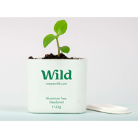 Recharge de déodorant en stick en pulpe de bagasse de canne à sucre personnalisable en gros, marque privée, emballage cosmétique OEM, contenant de déodorant en pulpe