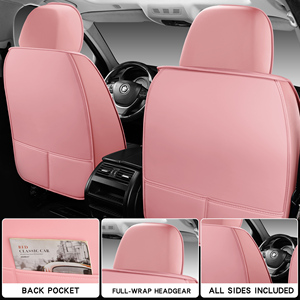 Housse de siège auto sur mesure en cuir de luxe, protection de siège auto modifiée, compatible avec BMW, <span class=keywords><strong>Ford</strong></span>, Nissan, Jeep, Mazda, Civic - Product Image 6