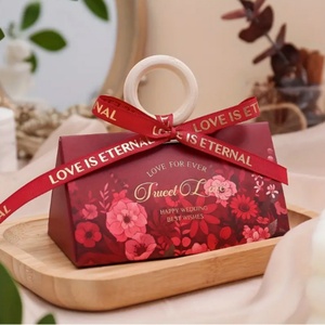 Caja de Regalo Portátil de Diseño Personalizado para Fiestas de Cumpleaños y Bodas, Caja de Embalaje para Dulces y Chocolates - Product Image 4