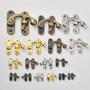 ตัวล็อคแบบโบราณ ผลิตจากเหล็กแผ่นรีดเย็น ใช้สำหรับลิ้นชัก ทนทาน - Product Image 2