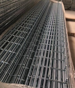 Factory Supply Length 3M 6M Width 50mm-800mm Carbon Steel Hot-dip Galvanizing Mesh <b>Cable</b> Tray for Industrial <b>Cable</b> Management - Product Image 6