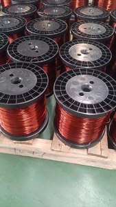 Fil <span class=keywords><strong>conducteur</strong></span> solide DIN 160 bobine fil de <span class=keywords><strong>cuivre</strong></span> émaillé émail <span class=keywords><strong>vernis</strong></span> fil de <span class=keywords><strong>cuivre</strong></span> pour l'enroulement du moteur - Product Image 4