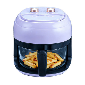 Freidora <span class=keywords><strong>de</strong></span> <span class=keywords><strong>Aire</strong></span> <span class=keywords><strong>sin</strong></span> Aceite, Saludable, Multifuncional, con Control Mecánico Automático, Horno Eléctrico <span class=keywords><strong>de</strong></span> Convección <span class=keywords><strong>de</strong></span> <span class=keywords><strong>Aire</strong></span> Caliente, 1200W, Pequeño - Product Image 5