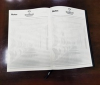 Carnet de notes avec couverture en PU personnalisable en usine, agenda 2023, carnet relié, planificateur quotidien et mensuel, journal