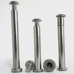 I produttori di <span class=keywords><strong>bulloni</strong></span> hanno personalizzato OEM/ODM in acciaio inossidabile a testa piatta rilegatura bullone sessuale Phillips lungo maschio femmina viti Chicago - Product Image 5