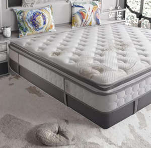 Toptan lüks otel yatağı kral kraliçe boyutu bellek köpük cep bahar Euro üst yatak daire yurt için - Product Image 3