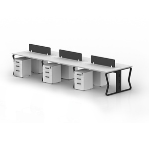 Office Project Manufacture Cubicles Office Workstation Cubicle for 6 Person - Product Image 3