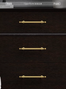 Imported Solid Brass Minimalist Design Hotel Use Cabinet <strong>Door</strong> Handle with Durable &amp; Easy Installation - Product Image 3