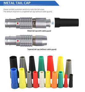 מחבר מהיר עגול מסוג FGG/EGG לאודיו ווידאו מתוצרת סין, בעל נעילה עצמית בלחיצה ומשיכה - Product Image 6