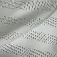 Tela de Poliéster y Spandex Reciclada, Transpirable, de Secado Rápido, con Malla Polydex Jacquard Blanca, para Sublimación, para Ropa Deportiva