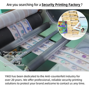 Tùy Chỉnh An Ninh Dán Với Vô Hình <span class=keywords><strong>UV</strong></span> Mực In Chống Hàng Giả Tráng Nhiệt Giấy Nhãn Cho Sản Phẩm Cơ Khí - Product Image 6