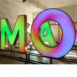 Enseigne de Magasin Lettres Boîtier Acryliques 3D à LED Enseigne Lumineuse à LED - Product Image 2