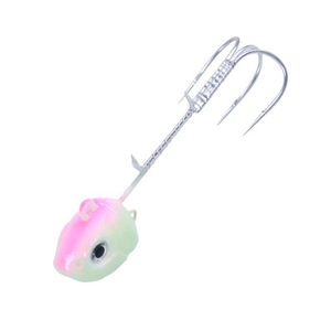 Tête de jig lumineuse <span class=keywords><strong>Tenya</strong></span> avec hameçon multi-pointes aiguisé pour la pêche au jigging en mer (poisson-huileux, poisson-couteau) - Product Image 1