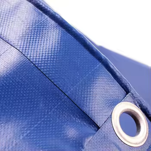 Bâche en PVC robuste, imperméable, résistante aux déchirures, stabilisée aux UV, pour la protection des marchandises industrielles et des chantiers de construction - Product Image 4