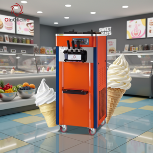 Máquina de Helados Suaves de Alta Eficiencia S20LC con Garantía de Calidad, Máquina Vertical de Tres Sabores para la Venta - Product Image 1