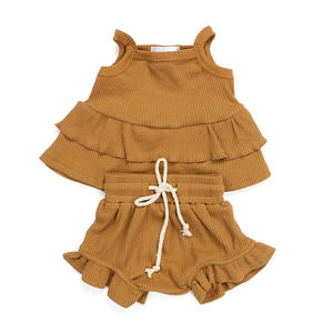 Vêtements d'été pour filles en gros de qualité supérieure, vêtements pour enfants, vêtements pour bébés - Product Image 1