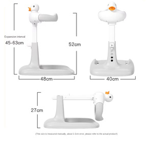 New Baby Standing <strong>Bath</strong> Artifact Infant Butt-washing Auxiliary Bracket Child Anti-slip <strong>Bath</strong> Basin <strong>Table</strong> - Product Image 2