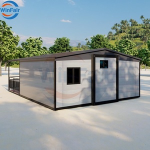 Winfair bungalow บ้านโมดูลาร์พับได้แบบปีกสองด้านขนาดเล็กสำเร็จรูป - Product Image 4