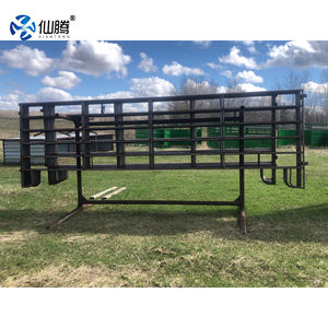 แผงรั้วม้าวัวแกะรั้วฟาร์มคอกวัวแบบพกพา - Product Image 4