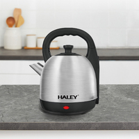 Bouilloire Électrique Sans Fil Personnalisable sur Mesure HALEY en Acier Inoxydable pour Agents d'Approvisionnement d'Appareils Ménagers