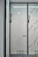 Carrelage en porcelaine poli grand format 1000x1000mm effet marbre, carrelage de sol en grès cérame Porcelanato, fourni par Foshan