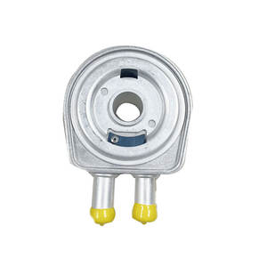 Refroidisseur d'huile moteur en aluminium 2130000QAA 8200806731 7700855845 pour RENAULT <span class=keywords><strong>GRAND</strong></span> <span class=keywords><strong>SCENIC</strong></span> Mk2 Mk3 1.9D 2004 - Product Image 1