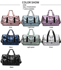 Bolsa multifuncional para ejercicio, yoga y fitness, ligera, para guardar artículos, con separación para ropa seca y mojada, ideal para viajes. - Product Image 5
