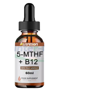 Ausreson L-Méthylfolate 5-MTHF Gouttes Formule Liquide Vitamine B12 Soutien à la Santé Cérébrale 30ml 5-MTHF + B12 Liquide - Product Image 2