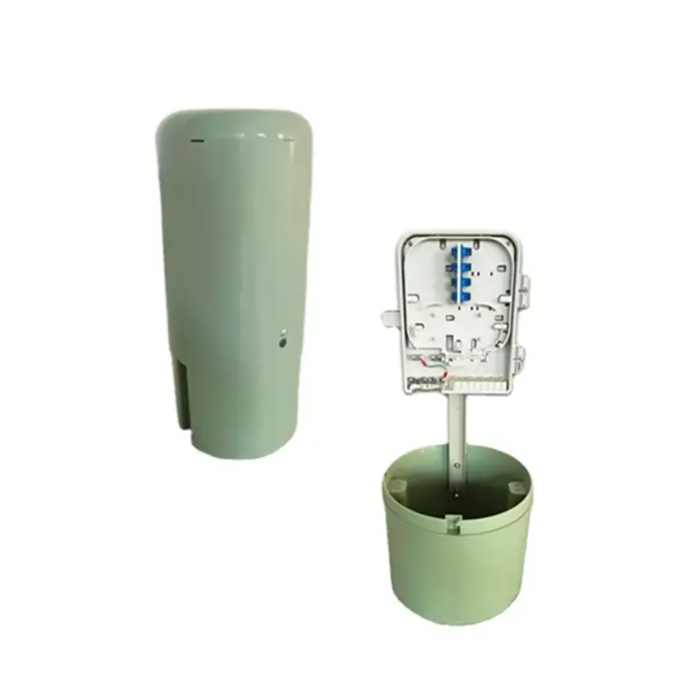 Outdoor Waterproof Fiber Optic Pedestal Dome Type Cable Distribution Box FTTH Outdoor FAT Protection Box