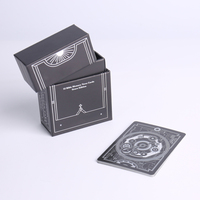 Cartes à jouer de poker personnalisées de haute qualité, écologiques et recyclables, jeu de cartes en papier mat durable avec boîte rigide 63x88mm